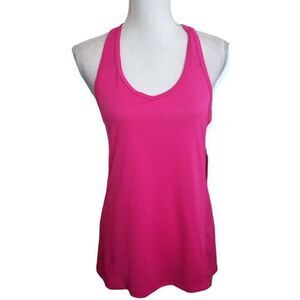 TEK GEAR Women's Tek Gear® Elastic Back Workout Tank NEON PINK SZ.S NWT.
